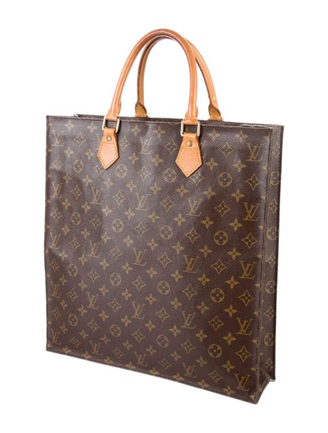 sac plat monogram